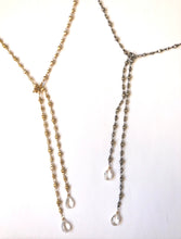 Load image into Gallery viewer, Moroccan Quartz Wrap Lariat
