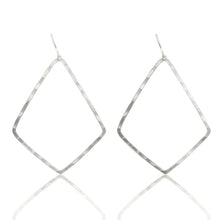 Load image into Gallery viewer, Silver Hoop Earrings
