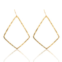 Load image into Gallery viewer, Brass Hoop Earrings
