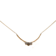 Load image into Gallery viewer, Triple Stone Necklace
