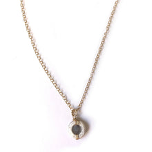 Load image into Gallery viewer, Dainty Labradorite Circle

