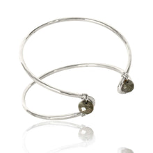 Load image into Gallery viewer, Marquise Cuff Bracelet-Pyrite
