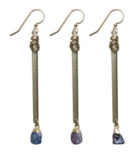 Load image into Gallery viewer, Brass Bar-Natural Cut Stone
