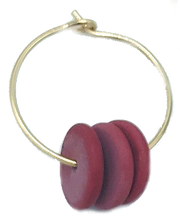 Load image into Gallery viewer, Dainty Heishi Hoop
