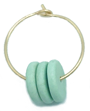 Load image into Gallery viewer, Dainty Heishi Hoop
