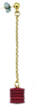 Load image into Gallery viewer, Heishi Gold Rolo Post
