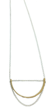 Load image into Gallery viewer, Dainty Brass U

