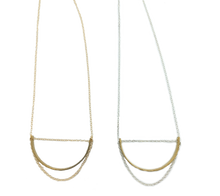 Load image into Gallery viewer, Dainty Brass U
