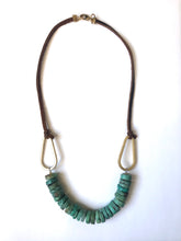 Load image into Gallery viewer, Turquoise Brass Accent
